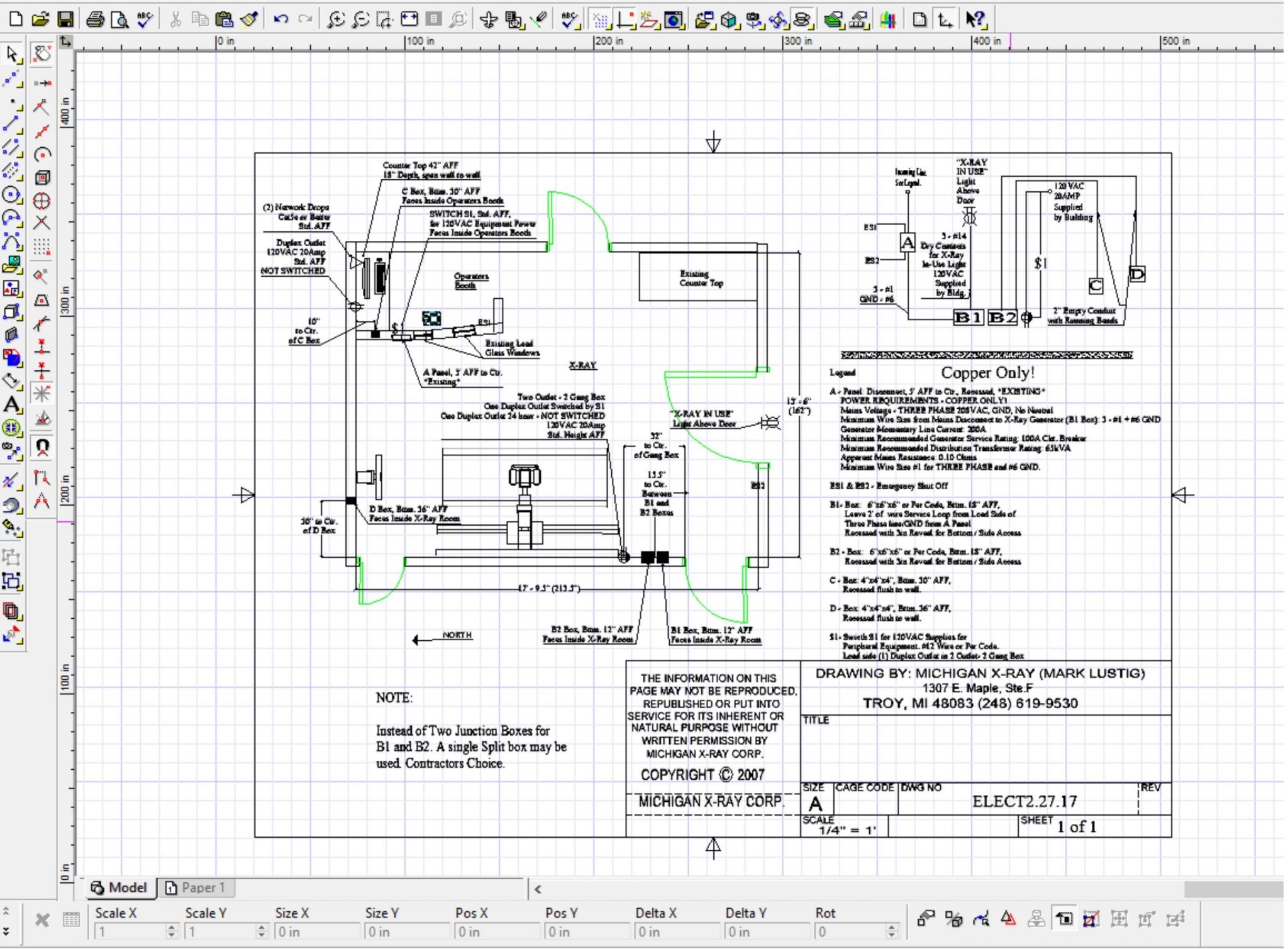 Radiation Shielding and PreInstallation Michigan XRay